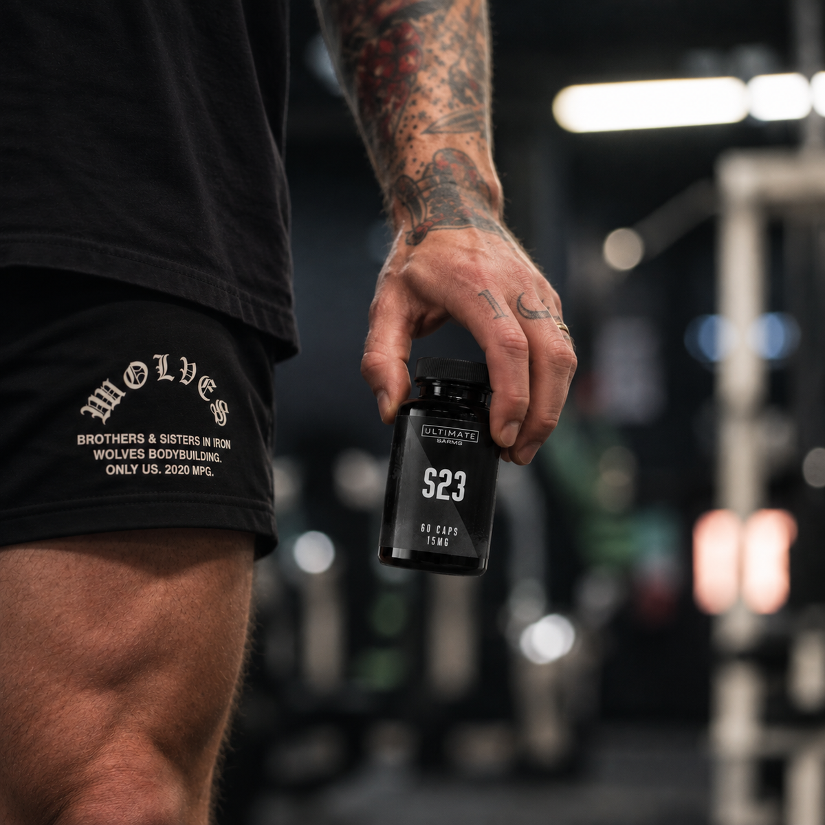 Cinematic S23 Gym Product Portrait