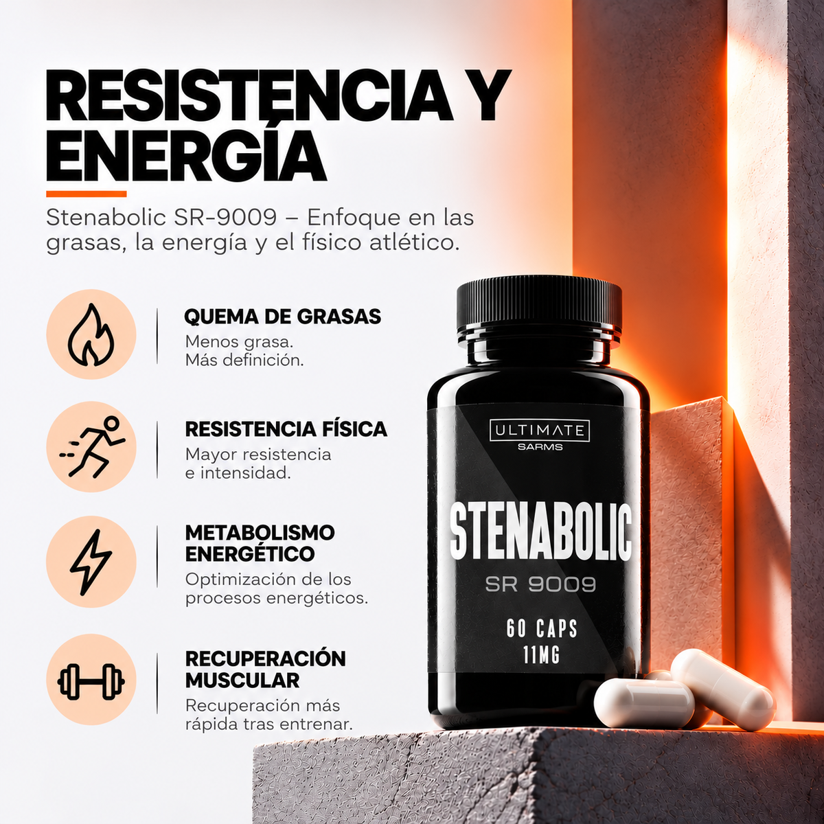 Resistencia y Energia Stenabolic