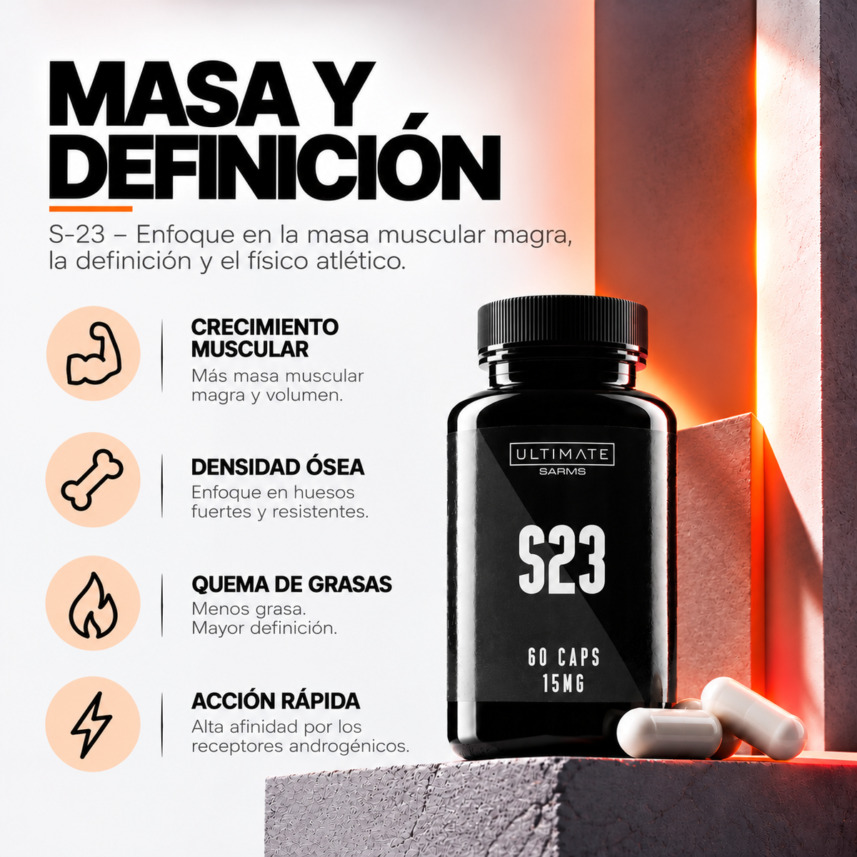 S23 Muscle Definition Supplement Poster