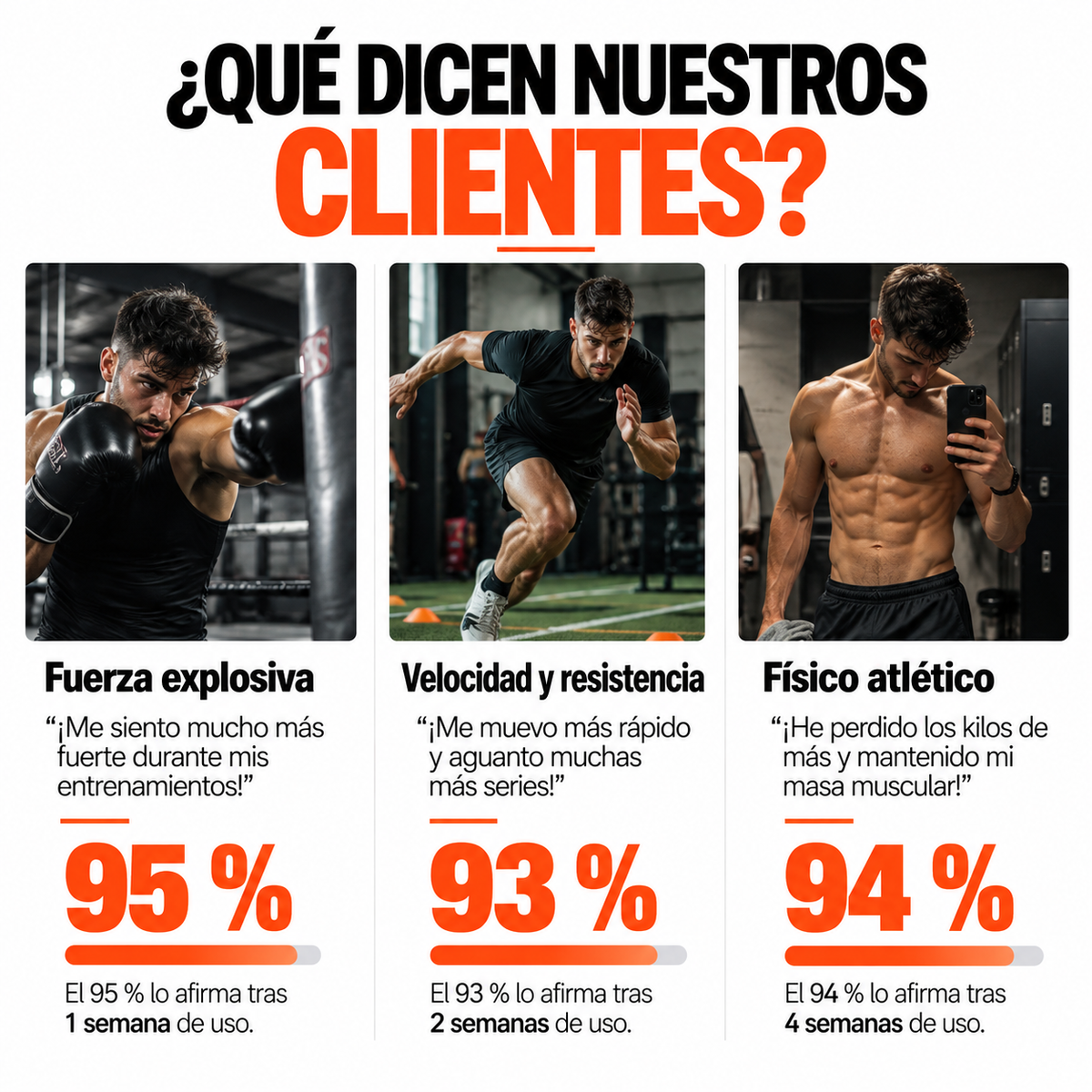 Testimonios_
 de atletas fuerza y rendimiento