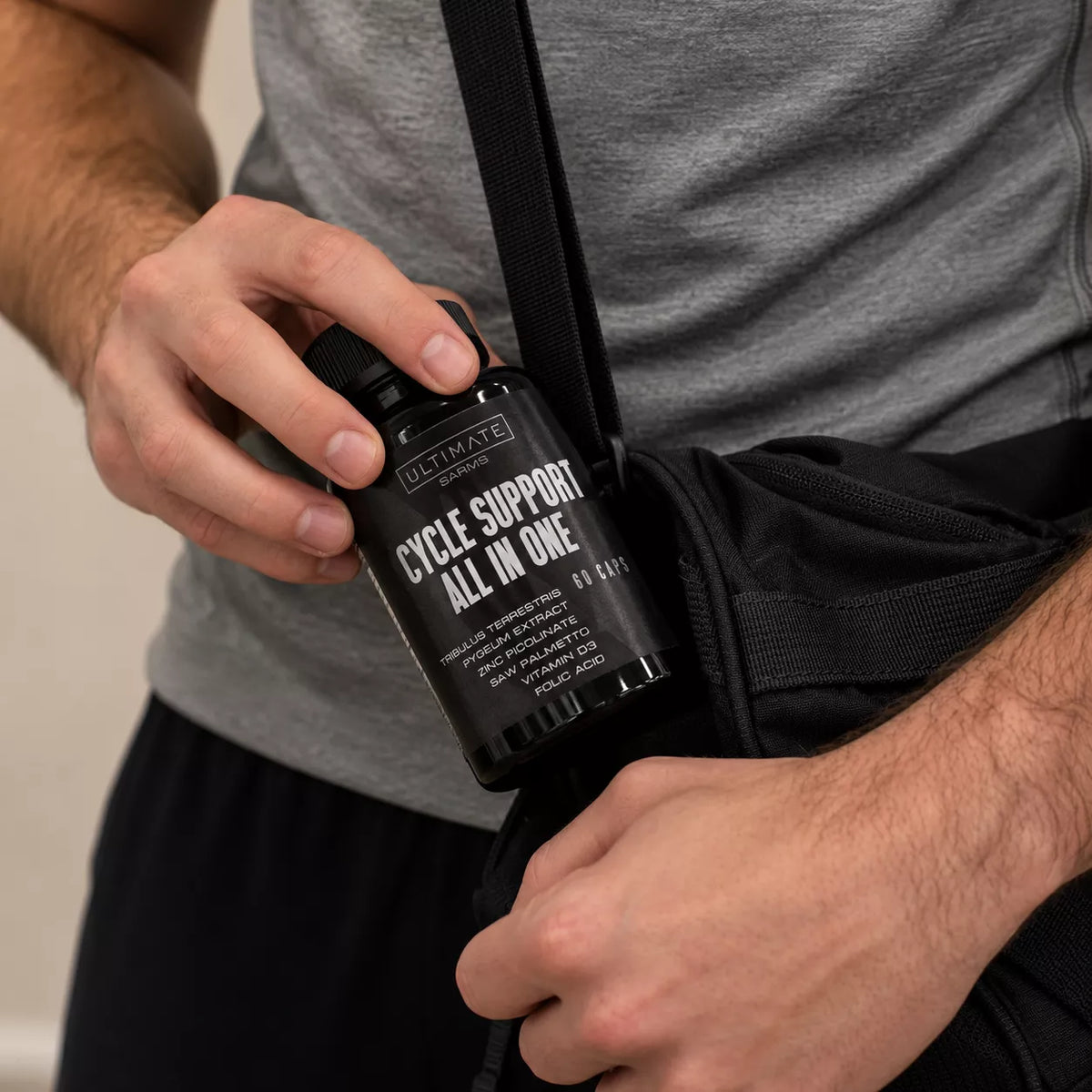 ultimate cycle support gym bag